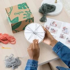 KIKKERLAND KNIT YOUR OWN PLANTER COVER KIT -Primus Verkäufe 5637990665 d knit your own planter cover kit kikkerland 24