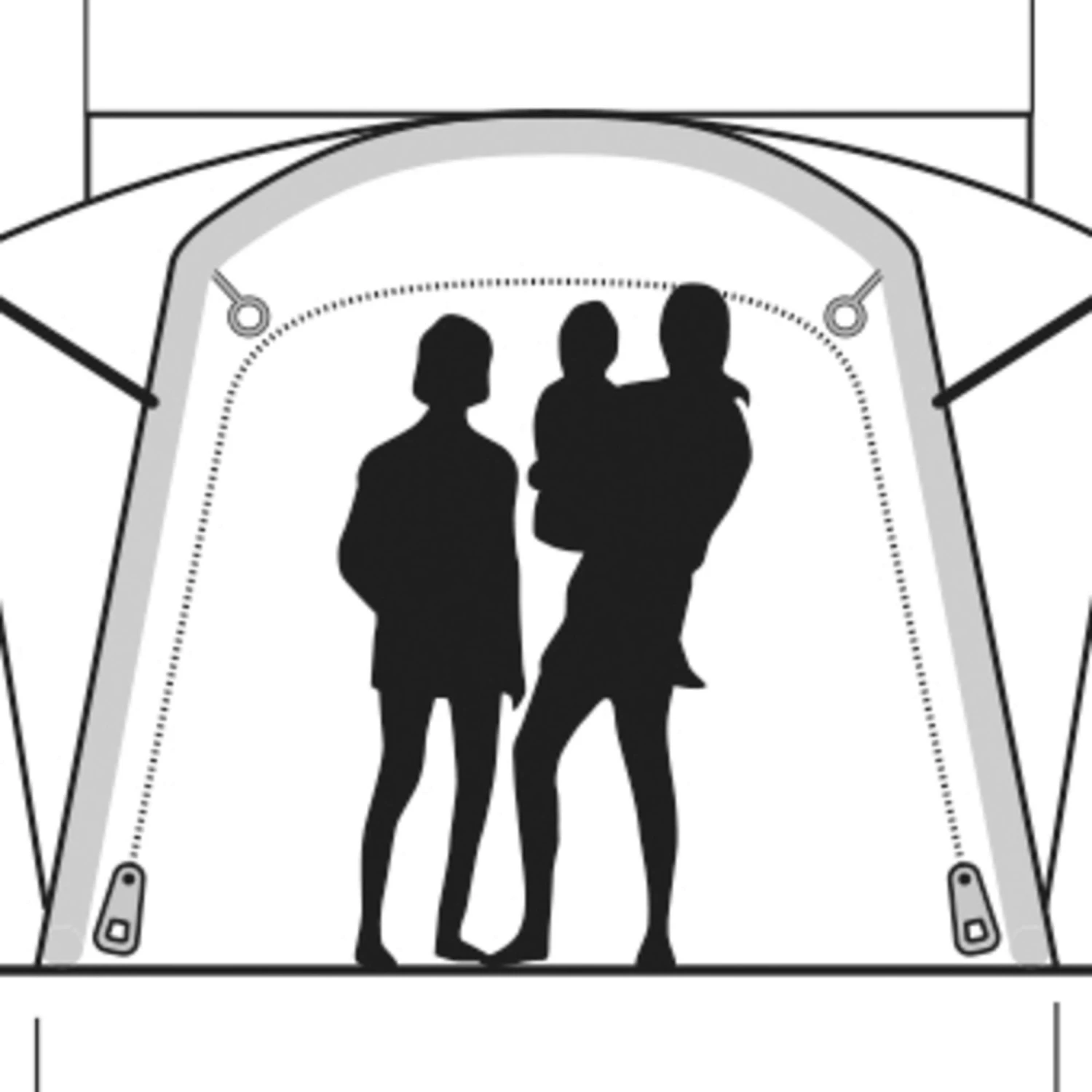 Outwell BREMBURG AIR - Busvorzelt 11 Outwell BREMBURG AIR - Busvorzelt – Bild 9
