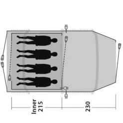 Outwell STARHILL 4A - Familienzelt -Primus Verkäufe 5638031667 o starhill 4a outwell 24