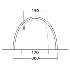 Outwell STARHILL 4A - Familienzelt -Primus Verkäufe 5638031667 p starhill 4a outwell 24
