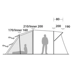 Robens WOLF MOON 5XP - Familienzelt -Primus Verkäufe 5638037126 k wolf moon 5xp robens 24